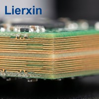 Appareil de physiothérapie basse fréquence Lierxin LEX-TENS-EMS ENIG TENS EMS, carte de circuit imprimé FR-4 Tg150 à 4 couches, double canal, forme d'onde 1-150 Hz