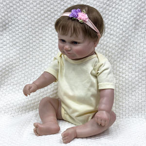 Poupée Reborn réaliste de 20 pouces en vinyle souple, modèle best-seller pour jeunes (7-14 ans) W-18-2 avec emballage en boîte couleur - Product Image 5