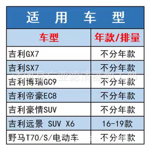 ไส้กรองแอร์รถยนต์ Geely Global Hawk Gx7 Vision X6 Ec8 Sx7 Borui Gc9 อะไหล่เปลี่ยนไส้กรองแอร์ในห้องโดยสาร - Product Image 3
