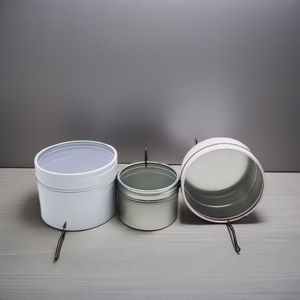 الأكثر مبيعًا علب قهوة صغيرة مطبوعة مخصصة فارغة مستديرة فاخرة علبة قصدير متعددة الألوان مع أغطية - Product Image 6