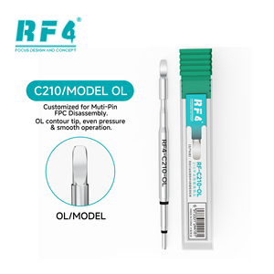 Juego de Puntas para Soldador RF4 C210, Punta Curva OL para Reparación de FPC y Puntas de Precisión I IS K para Reparación de Teléfonos Móviles y Soldadura de PCB - Product Image 5