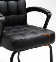 Chaise confortable de dortoir en forme d'arc d'étudiant de bureau d'étude à la maison d'ordinateur