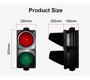 Semáforos LED Rojos y Verdes de Alta Potencia, 200 mm de Diámetro - Product Image 6