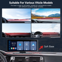 Actualización Estéreo Portátil Universal de 8.1'' con Pantalla Táctil, Carplay Inalámbrico, Android Auto para Coche, Bluetooth, Radio y Audio ZC14A