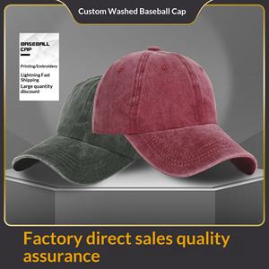 Gorras de Béisbol de Algodón Puro Lavado con Logotipo Personalizado Bordado al por Mayor, Gorras de Mezclilla Versátiles de Alta Calidad con Protección Solar Estilo Urbano - Product Image 4