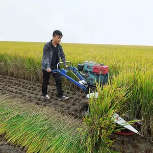 Paddy Schneide maschine Reis Schnitter Harvester Maschine Kräuter Luzerne Gras Ernte Schnitter Pinne