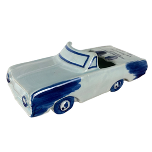 Cendrier de voiture en céramique bleu <span class=keywords><strong>vintage</strong></span> Delfts Blauw, cendrier de voiture personnalisé, cendrier créatif pour cigares - Product Image 1