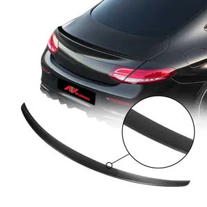 Para 2017 <span class=keywords><strong>2020</strong></span> <span class=keywords><strong>MERCEDES</strong></span> <span class=keywords><strong>BENZ</strong></span> <span class=keywords><strong>Clase</strong></span> <span class=keywords><strong>C</strong></span> w205 <span class=keywords><strong>Coupe</strong></span> fibra de carbono pieza de coche accesorios bodykit parachoques trasero difusor maletero alerón cuerpo - Product Image 1