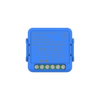 Módulo de Relé Inteligente WiFi Tuya, Control Remoto Inalámbrico, Temporizador, Control por Voz a través de Aplicación, Material de PC Ignífugo, para el Hogar