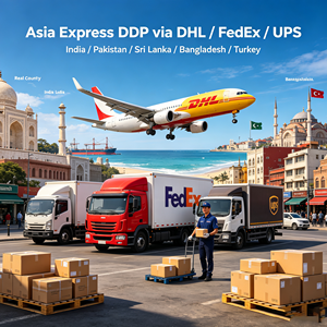 Spedizione Espressa Asia DDP Tramite DHL/FedEx/UPS, India/<span class=keywords><strong>Pakistan</strong></span>/<span class=keywords><strong>Sri</strong></span> <span class=keywords><strong>Lanka</strong></span>/Bangladesh/Turchia - Product Image 1
