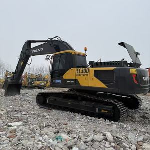 Used Volvo EC300 Crawler Excavator 30 Ton 174kw, Good Condition for <b>Construction</b> & Mining Export - Product Image 1