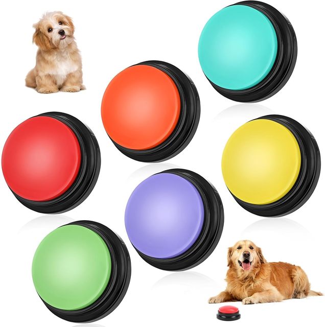 Recordable Dog Talking Buttons Pet Sound Training Buzzers Voice Answering Recording Toy for Animal Communication Factory