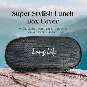 กล่องปิ่นโต2ชั้นความจุขนาดใหญ่พร้อมฝาปิดกันรั่วเหมาะสำหรับอาหารร้อนและเย็นง่ายต่อการทำความสะอาดและวางซ้อนกันได้กล่องเหล็ก - Product Image 4