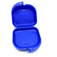 Boîte de retenue dentaire orthodontique, en plastique, taille variable, couleur bonbon personnalisée, 50 pièces