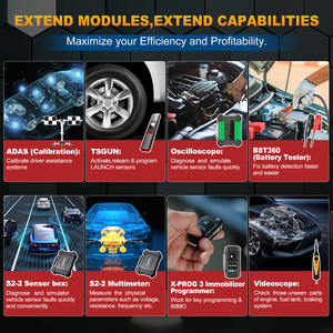 Lancez l'Original X431 PRO Elite Obd2 Scanner, Outil de Diagnostic Professionnel pour Tous les Véhicules, Lecteur de Codes Automatique PROS Elite - Product Image 5