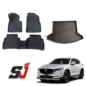 Alta calidad de encargo posterior tronco Mat <span class=keywords><strong>accesorios</strong></span> de Auto cuerpo Kit de coche 3d coche esteras para piso <span class=keywords><strong>CX5</strong></span> 2020 <span class=keywords><strong>accesorios</strong></span> de coche - Product Image 1