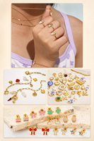 Fabricant de bijoux sur mesure Sendor, conception de logo, collier, boucles d'oreilles, bagues, bracelet, bijoux en argent, laiton, acier inoxydable, plaqué or