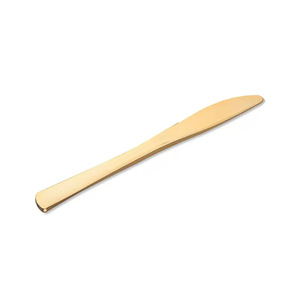 Monouso placcato oro placcato coltello forchetta vestito bistecca ristorante Business festa del commercio estero cena all'aperto - Product Image 3