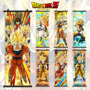2325 Designs Haute Qualité 70*25cm Taille Anime Dragoned <span class=keywords><strong>Ball</strong></span> <span class=keywords><strong>Z</strong></span> Super Goku Vegeta <span class=keywords><strong>Cell</strong></span> Trunks Affiches Suspendues - Product Image 4