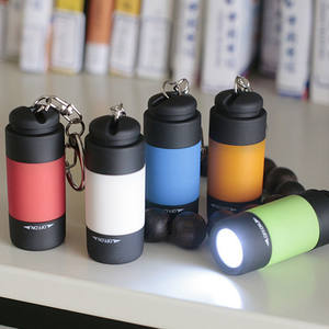 Wholesale USB Rechargeable LED Multifunctional Strong Light <b>Pocket</b> Keychain Flashlight Waterproof Outdoor Hiking Camping Mini - Product Image 3