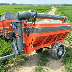 Épandeur de fumier horizontal à haute productivité avec moteur à boîte de vitesses <span class=keywords><strong>pour</strong></span> l'épandage de fumier de bétail, de vache, de chaux, de compost et de matériaux agricoles - Product Image 4
