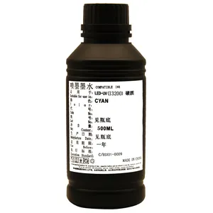 Baishixin Großhandel hochwertige 500 ml harte LED-UV-Tinte uv-Drucker dtf neutrale und weiche uv-Tinte für Epson i 3200-druckkopf