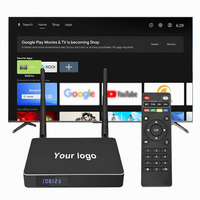 Boîtier Smart TV Android 11.0 d'origine OEM avec processeur Amlogic S905X4 Quad Core ARM Mali-G31 MP2 GPU, 4 Go de RAM, 32 Go de stockage, 4K, Wi-Fi double bande, garantie 1 an