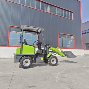 Hot Sale Mini <strong>Skid</strong> <strong>Steer</strong> <strong>Loader</strong> Electric Four Wheel Drive <strong>Loader</strong> Battery Power Fully Hydraulic System Home Use - Product Image 6