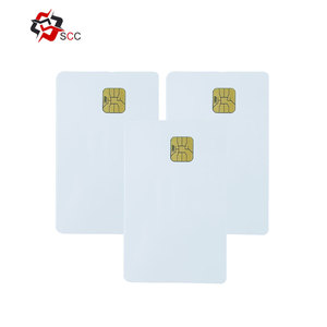 Carte IC intelligente vierge imprimée avec puce FM4428, carte IC intelligente vierge avec puce 4428 - Product Image 1