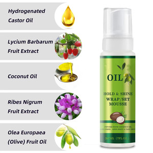 Vente chaude nouveautés hydrater <span class=keywords><strong>cheveux</strong></span> bouclés <span class=keywords><strong>Mousse</strong></span> professionnelle Anti frisottis coiffure <span class=keywords><strong>mousse</strong></span> riche réparation boucles définissant moussant - Product Image 3