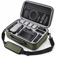Étui de transport pour drone en EVA personnalisé, coque rigide, antichoc, sac de voyage, insert en mousse, poignée de transport, bandoulière, OEM ODM