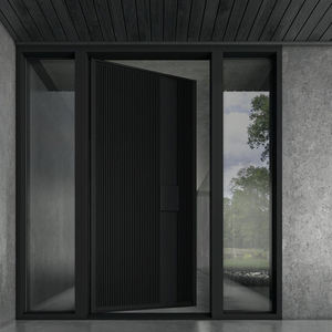 Puerta Exterior de Aluminio de Lujo ZEKIN, Estilo Moderno, Puerta de Entrada de Seguridad para Viviendas y Proyectos Residenciales, con Certificación CE, ISO y NFRC - Product Image 5