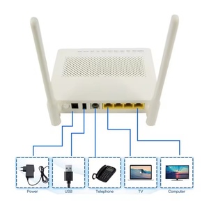 ONU GPON 8546เมตร Hg8546 Hg8546m xpon ใช้ WiFi ONU EPON xgspon เราเตอร์ FTTH เครือข่ายออปติคัล8546M - Product Image 2