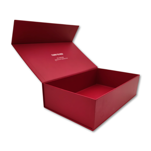 Bán buôn sang trọng từ Hộp Quà Tặng đóng mở vuông cứng nhắc lá vàng UV biểu tượng cá nhân bao bì cho quần áo Ví - Product Image 6