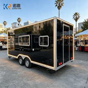 Coffee Trailer Food Truck Mobile Fast Food Cart Coffee Trailer Food Cart Trailer Commercial <strong>Catering</strong> Mobile Hot Dog <strong>Vans</strong> - Product Image 4