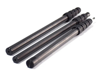 Perche télescopique légère et haute résistance en fibre de carbone pour microphones et support d'extension photographique