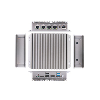 Harga Murah Win 10 11 Server tertanam Linux Router 4 Dual Lan X86 Intel Celeron J4125 J4105 industri tanpa kipas Pc Mini