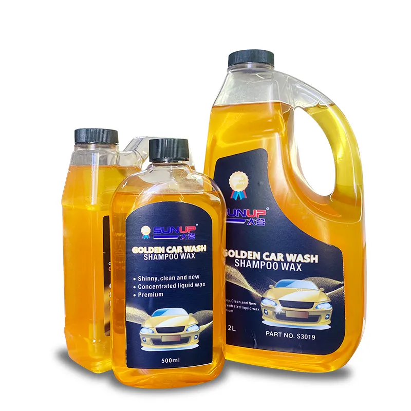 شامبو سائل غسيل السيارات من صانعي القطع الأصلية, شامبو سائل فائق التركيز لتنظيف السيارة بسرعة لا مائية
