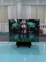 Écran d'affichage LED pliable anti-collision GOB P2 pour affichage numérique mobile en intérieur, grand écran publicitaire pour centre commercial, événementiel, 600 CD