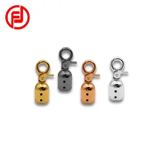 Long Clamp Buckle Woven Rope Dog Buckle Bell Buckle Luggage Hand Held Hardware Tassel Tassel Pendant Decorative Buckle