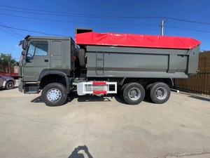 รถบรรทุกหนัก HOWO TX 375 แรงม้า 8x4 ยูโร 2 ดีเซล พวงมาลัยขวา กล้องมองหลัง 30 ตัน Sinotruk 375 371 400 เครื่องยนต์ Weichai มือสอง - Product Image 3