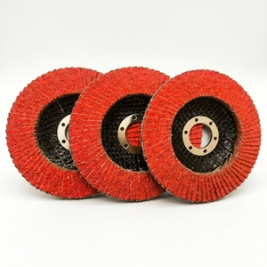 Disco de Láminas de Cerámica de Alta Resistencia para Pulir, 125 mm, Grano 60, Disco de Láminas para Acero Inoxidable - Product Image 1