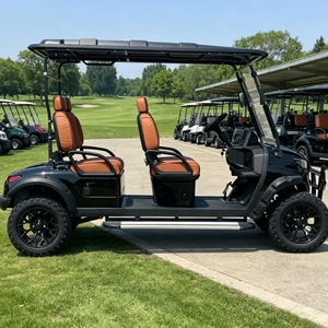 Carrito <span class=keywords><strong>de</strong></span> Golf Eléctrico <span class=keywords><strong>de</strong></span> Litio Personalizable <span class=keywords><strong>con</strong></span> 4 Asientos Delanteros, Calidad Premium <span class=keywords><strong>con</strong></span> Diseño <span class=keywords><strong>de</strong></span> Color y Logotipo Gratis para Resort o Campo <span class=keywords><strong>de</strong></span> Golf - Product Image 4