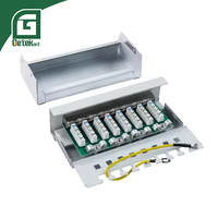 Panel Rak Patch GETEKnet Network Keystone Blank Wall Mount 1U 2U Cat5e Cat6 UTP FTP 24 48 Port 24port RJ45 24 Port Cat6a cat 6