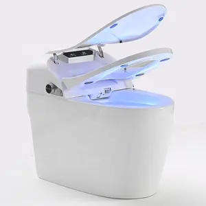 Автоматическое электронное сиденье с подогревом для ванной комнаты керамический умный Биде Туалет