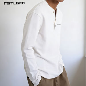 Custom Logo <b>Men's</b> <b>Base</b> <b>Layer</b> Half-Zip Knit Top White 300g Polyester/Spandex/Cotton Regular Fit V-Neck Short Sleeve Quiet Luxury - Product Image 3