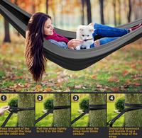 Woqi mobilier d'extérieur de haute qualité tente de camping hamac filet à insectes moderne
