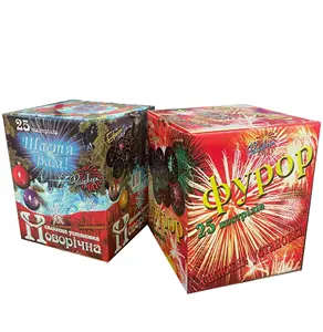 Hotsale Liuyang Professional Supplier Wedding Celebration Outdoor 36 Shots Assorted Cosumer Cakes Salutes Fireworks