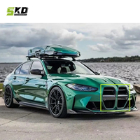 Meilleure qualité pour BMW M3 M4 G80 G81 G82 G83 2021 + Grille de calandre en fibre de carbone sèche de style V