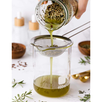 Élixir Mega Croissance Cheveux Mélange 12 Herbes Huile d'Argan, Romarin et Coco Traitement Capillaire Naturel Organique Réparateur pour la Pousse des Cheveux